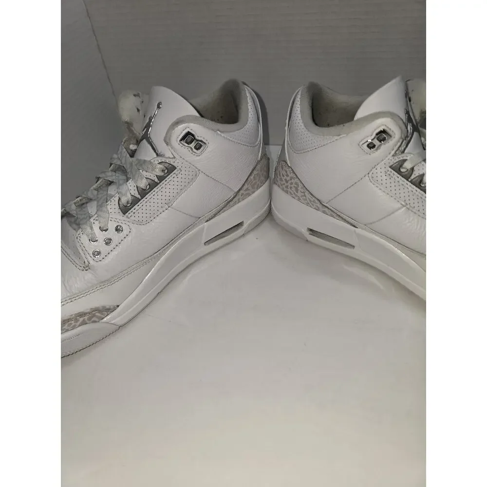 Jordan Air Jordan 3 Retro 2025 Pure Money White/Gray Men's Sneaker CT8532-111